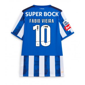 Billiga Porto Fabio Vieira #10 Hemmatröja 2024-25 Kortärmad